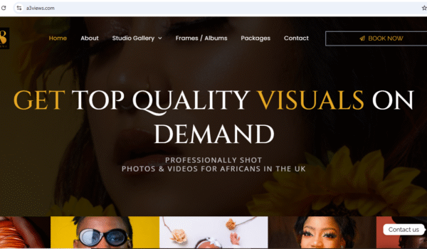 A3Views Landing Page